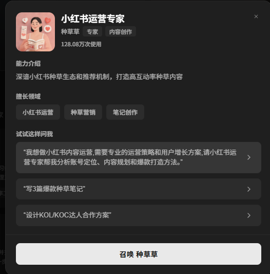 项目指令示例